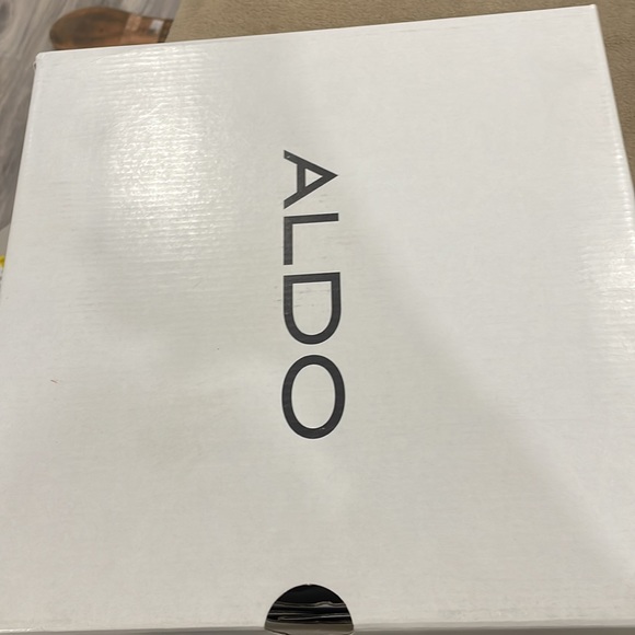 Aldo nude/white wedge heels - size 11 - Picture 4 of 5